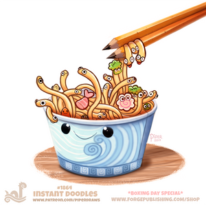 Daily Paint 1864# Instant Doodles