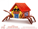 Daily Paint 1871# House Spider