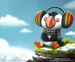 Daily Paint 1923# Earpuffs