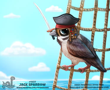 Daily Paint 1937# Jack Sparrow