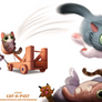 Daily Paint 1941# Cat-a-pult