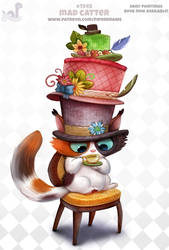 Daily Paint 1945# Mad Catter
