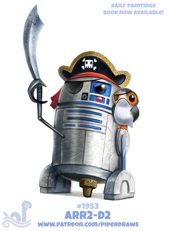 Daily Paint 1955# ARR2-D2