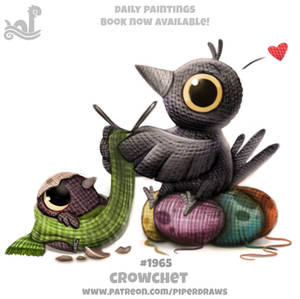 Daily Paint 1965# Crowchet