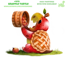 Daily Paint 1978# Snapple Turtle