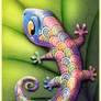 Daily Paint 1979# Art Gecko
