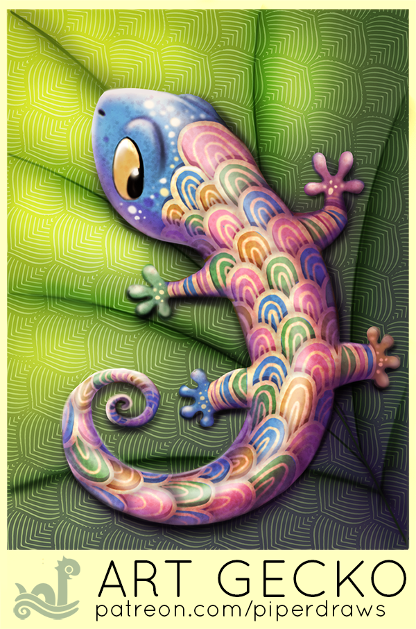 Daily Paint 1979# Art Gecko