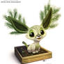 Daily Paint 1990# Fennel Fox