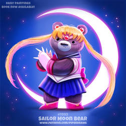 Daily Paint 1993# Sailor Moon Bear