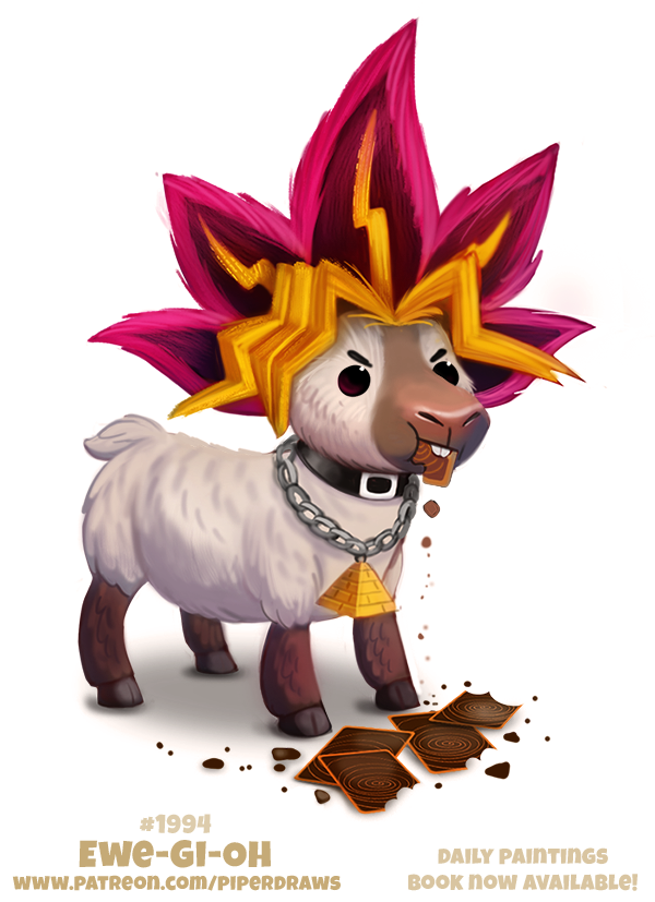 Daily Paint 1994# Ewe-Gi-Oh