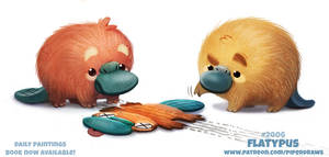 Daily Paint 2006# Flatypus