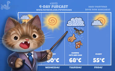 Daily Paint 2013# 4-Day Furcast