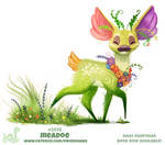 Daily Paint 2016# Meadoe by Cryptid-Creations