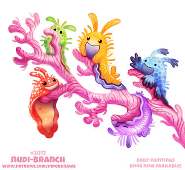 Daily Paint 2017# Nudi-branch