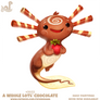 Daily Paint 2022# A Whole Lotl' Chococlate
