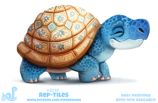 Daily Paint 2025# Rep-tiles