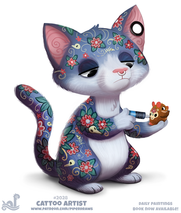 Daily Paint 2028# Cattoo Artist