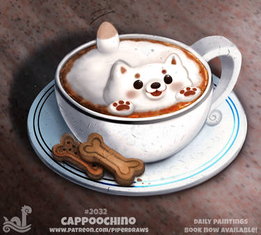 Daily Paint 2032# Cappoochino