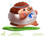 Daily Paint 2033# Hedgejog