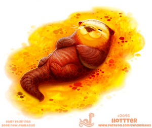 Daily Paint 2046# Hotter