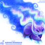 Daily Paint 2048# Aurora Boarealis