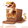 Daily Paint 2050# Hissing Booth
