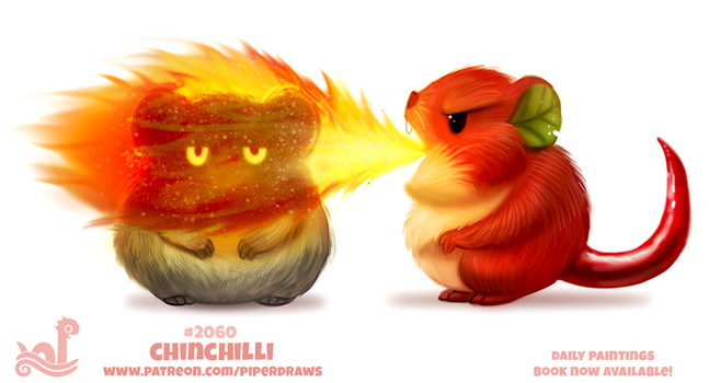 Daily Paint 2060# Chinchilli