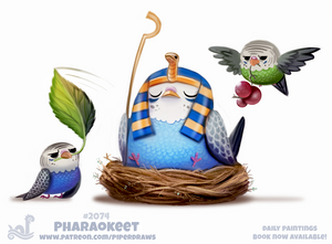 Daily Paint #2074. Pharaokeet