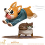 Daily Paint #2081. Barkour