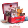 Daily Paint 2116. First Aid Kittens