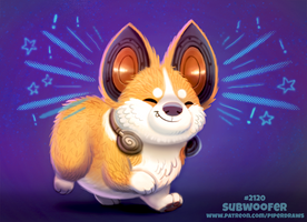 Daily Paint 2120. Subwoofer