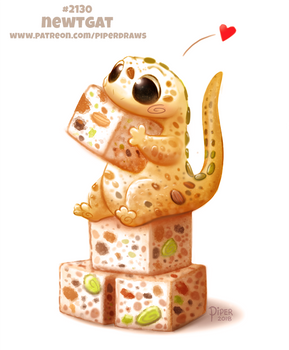 Daily Paint 2130. Newtgat