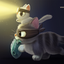 Daily Paint 2132. Purrglary