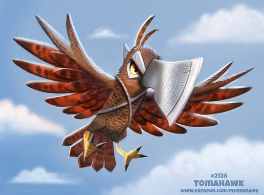 Daily Paint 2136. Tomahawk
