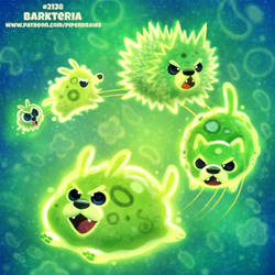 Daily Paint 2138. Barkteria