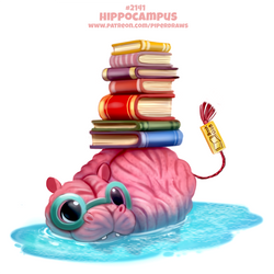 Daily Paint 2141. Hippocampus