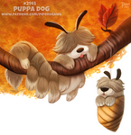 Daily Paint 2145. Puppa Dog