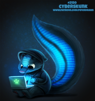 Daily Paint 2150. Cyberskunk