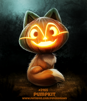 Daily Paint 2165. Pumpkit