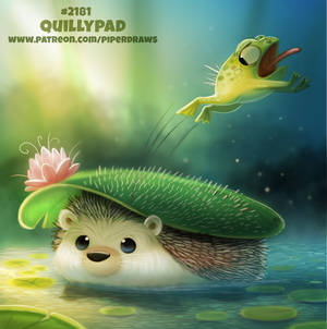 Daily Paint 2181. Quillypad