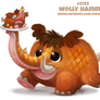 Daily Paint 2193. Woolly Hammoth