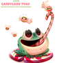 Daily Paint 2219. Candycane Toad