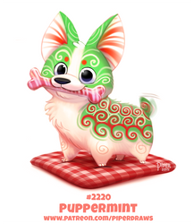Daily Paint 2220. Puppermint