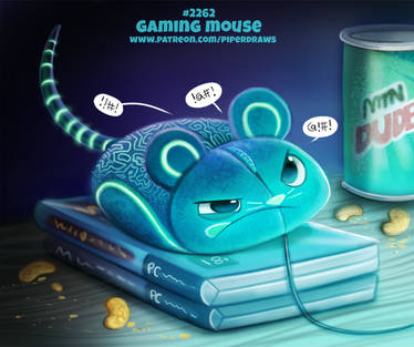 Daily Paint 2262. Gaming Mouse