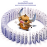 Daily Paint 2295. Dominotaur