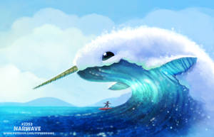 Daily Paint 2352. Narwave