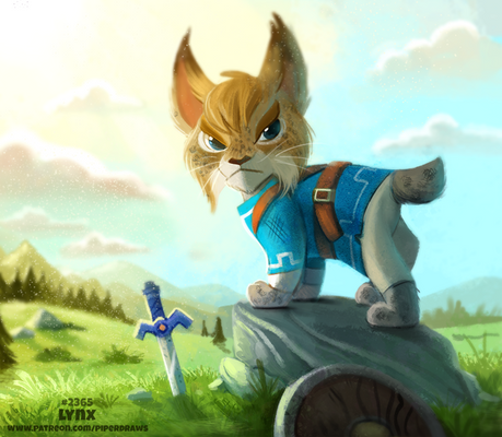 Daily Paint 2365. Lynx