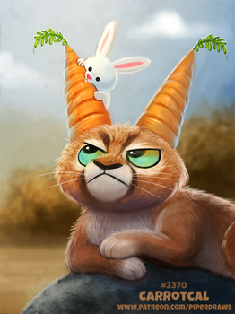 Daily Paint 2370. Carrotcal