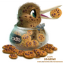 Daily Paint 2371. Cookiwi