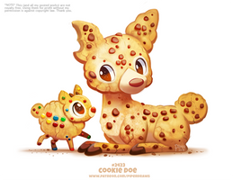 Daily Paint 2426. Cookie Doe
